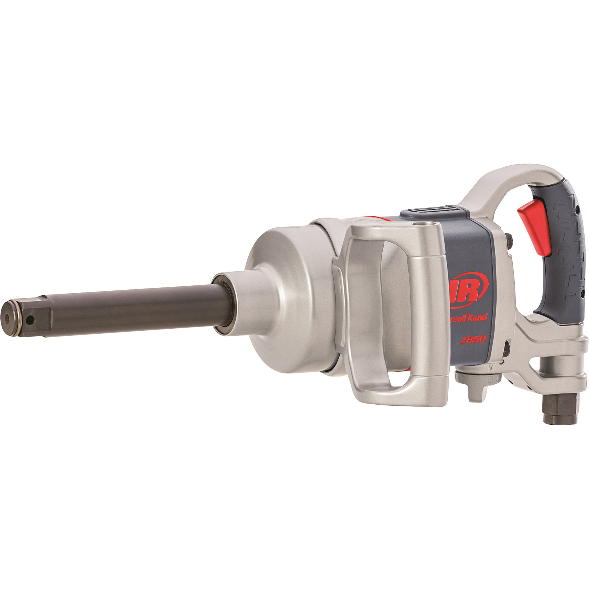 Ingersoll Rand Air Impact Wrench, 1in. Drive, 2100 Ft./Lbs. Torque, D-Handle, 6in. Anvil, Model# 2850MAX-6